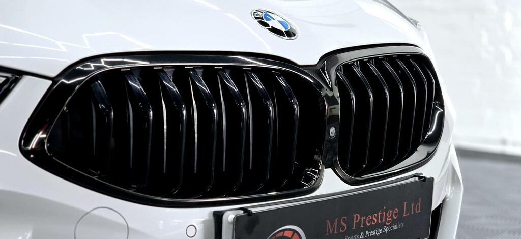 BMW 8 Series 4.4 M850i V8 Steptronic Xdrive Euro 6 Ss White #5