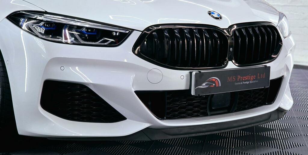 BMW 8 Series 4.4 M850i V8 Steptronic Xdrive Euro 6 Ss White #4