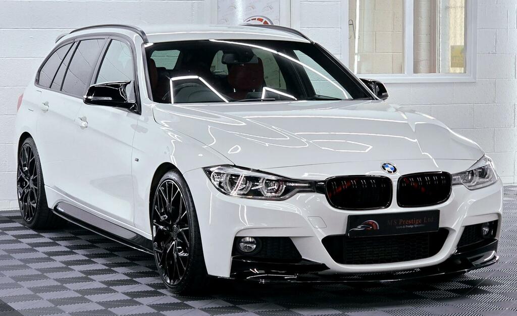 BMW 3 Series 2.0 320D M Sport Touring Euro 6 Ss AA40SLA White #4