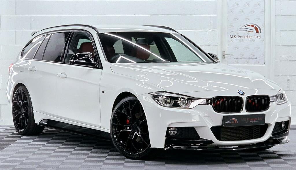 BMW 3 Series 2.0 320D M Sport Touring Euro 6 Ss AA40SLA White #2