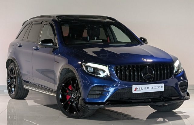 Mercedes-Benz GLC Class 2018 3.0 Glc43 V6 Amg Premium Plus Suv Petro Blue