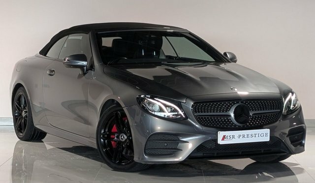 Mercedes-Benz E Class 2018 2.0 E220d Amg Line Premium Cabriolet Di KO67LAE Grey #3