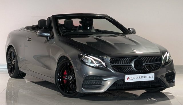 Mercedes-Benz E Class 2018 2.0 E220d Amg Line Premium Cabriolet Di Grey