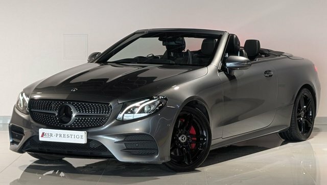Mercedes-Benz E Class 2018 2.0 E220d Amg Line Premium Cabriolet Di KO67LAE Grey #5