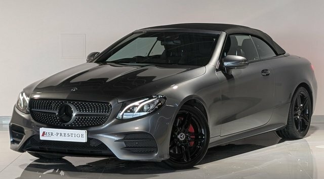 Mercedes-Benz E Class 2018 2.0 E220d Amg Line Premium Cabriolet Di KO67LAE Grey #6