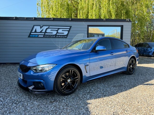 BMW 4 Series Gran Coupe 2016 2.0 420D M Sport Hatchback Xd Blue