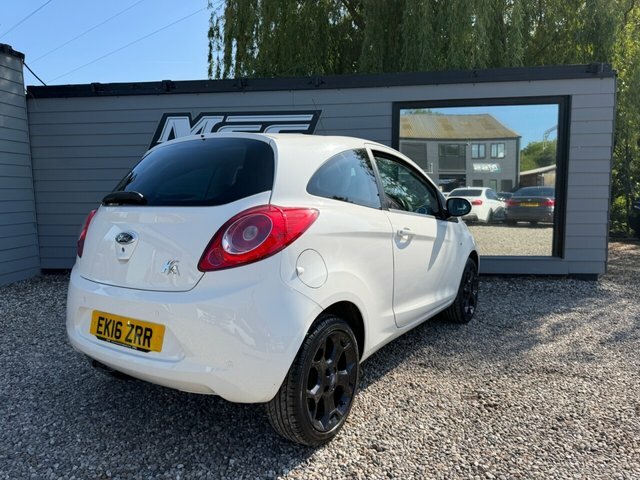 Ford KA 2016 1.2 Zetec White Edition Hatchback EK16ZRR White #6