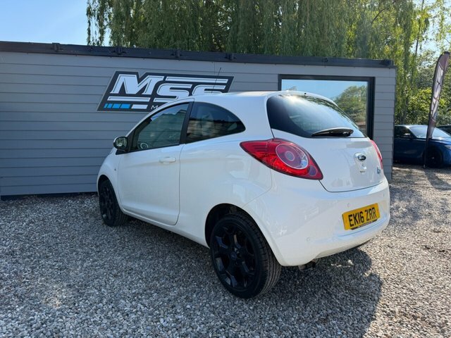 Ford KA 2016 1.2 Zetec White Edition Hatchback EK16ZRR White #3
