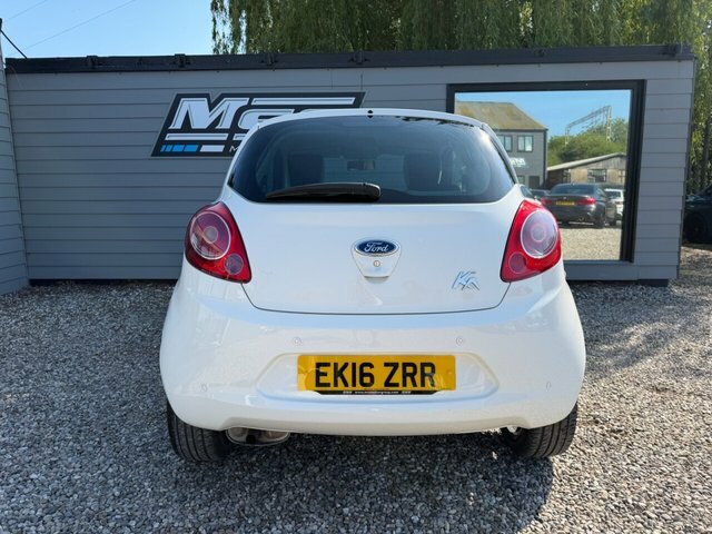 Ford KA 2016 1.2 Zetec White Edition Hatchback EK16ZRR White #4