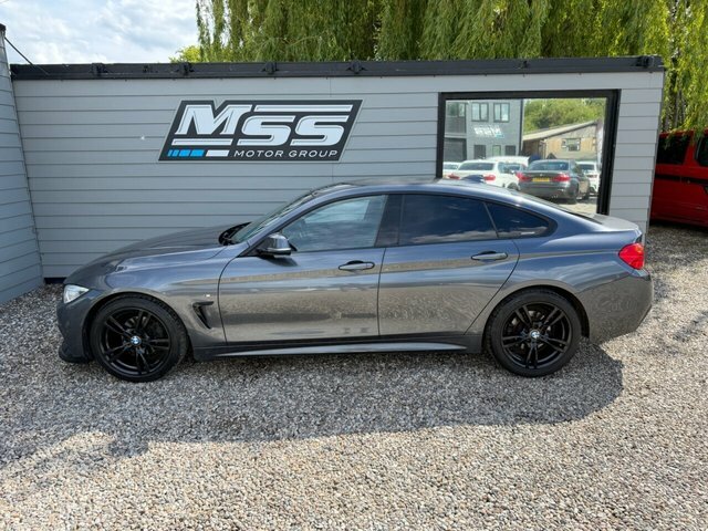 BMW 4 Series Gran Coupe 2016 2.0 420I M Sport Hatchback Eu Grey #2