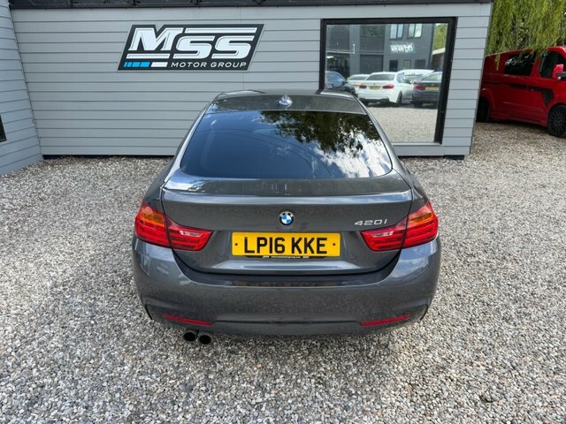 BMW 4 Series Gran Coupe 2016 2.0 420I M Sport Hatchback Eu Grey #4