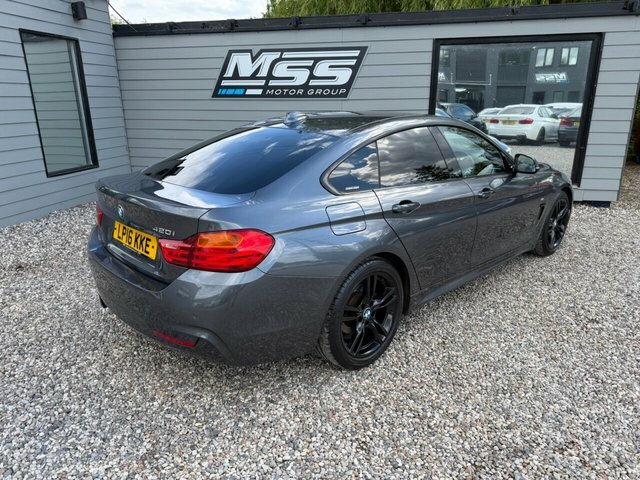BMW 4 Series Gran Coupe 2016 2.0 420I M Sport Hatchback Eu Grey #5