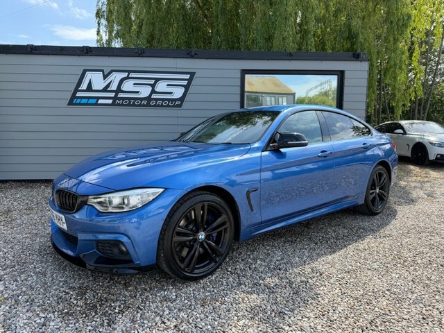 BMW 4 Series Gran Coupe 2016 3.0 435D M Sport Hatchback Xd Blue