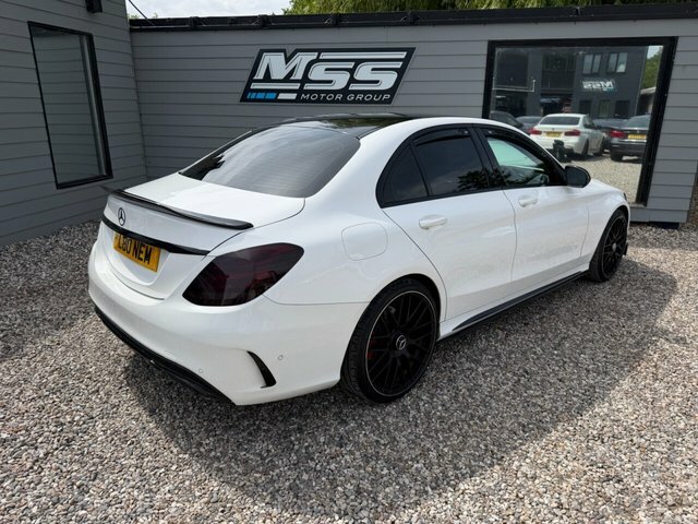 Mercedes-Benz C Class 2015 2.1 C250 Bluetec Amg Line Saloon G L80NEM White #5