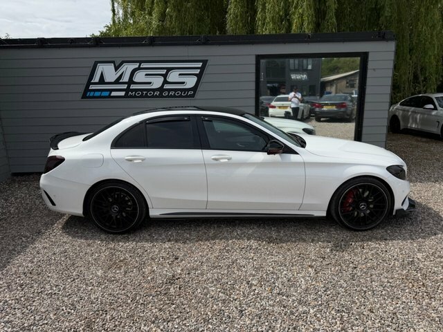 Mercedes-Benz C Class 2015 2.1 C250 Bluetec Amg Line Saloon G L80NEM White #6
