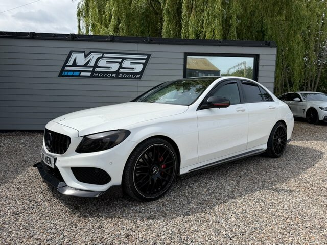 Mercedes-Benz C Class 2015 2.1 C250 Bluetec Amg Line Saloon G White