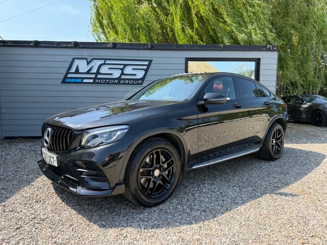 Mercedes-Benz GLC Class 2017 2.1 Glc250d Amg Line Premium Plus Coupe Black