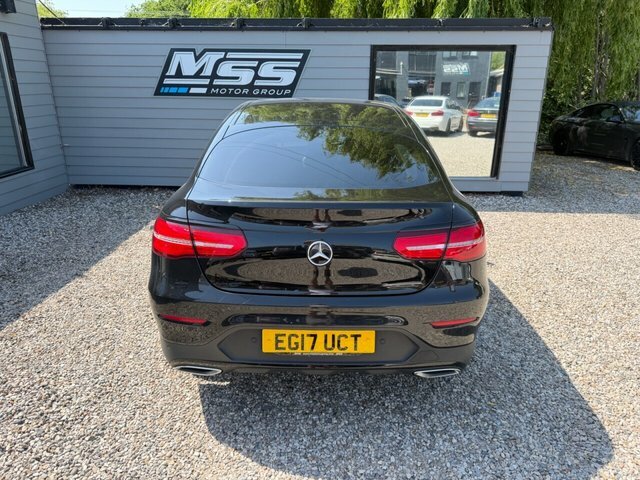 Mercedes-Benz GLC Class 2017 2.1 Glc250d Amg Line Premium Plus Coupe EG17UCT Black #4
