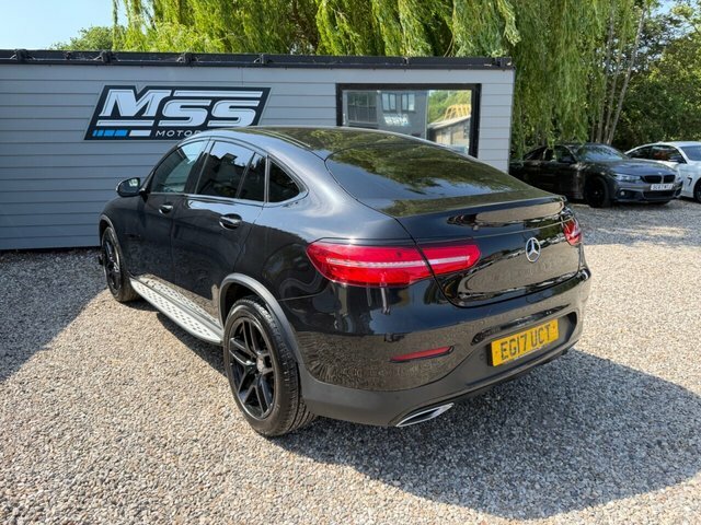 Mercedes-Benz GLC Class 2017 2.1 Glc250d Amg Line Premium Plus Coupe EG17UCT Black #3
