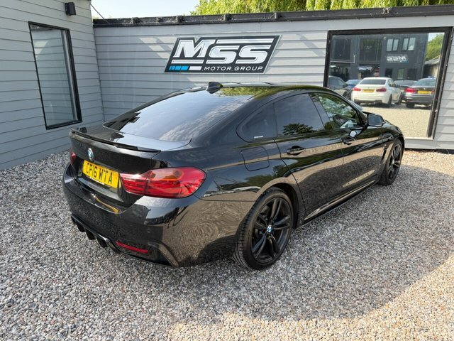 BMW 4 Series Gran Coupe 2016 2.0 420D M Sport Hatchback Eu CP16WTA Black #5