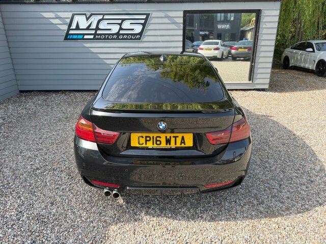 BMW 4 Series Gran Coupe 2016 2.0 420D M Sport Hatchback Eu CP16WTA Black #4