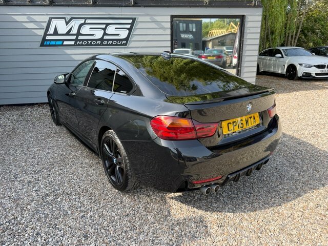 BMW 4 Series Gran Coupe 2016 2.0 420D M Sport Hatchback Eu CP16WTA Black #3