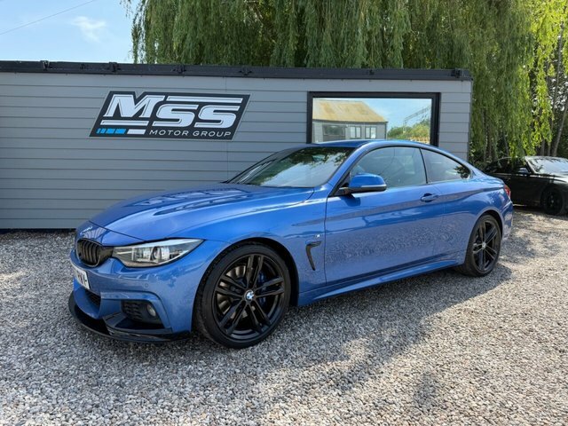 BMW 4 Series Gran Coupe 2017 2.0 420D M Sport Coupe Euro 6 Blue