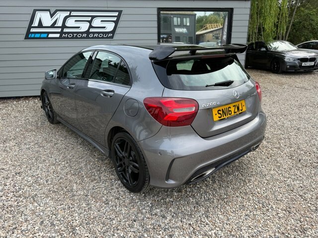 Mercedes-Benz A Class 2016 2.1 A200d Amg Line Premium Hatchback Di SN16ZWJ Grey #3
