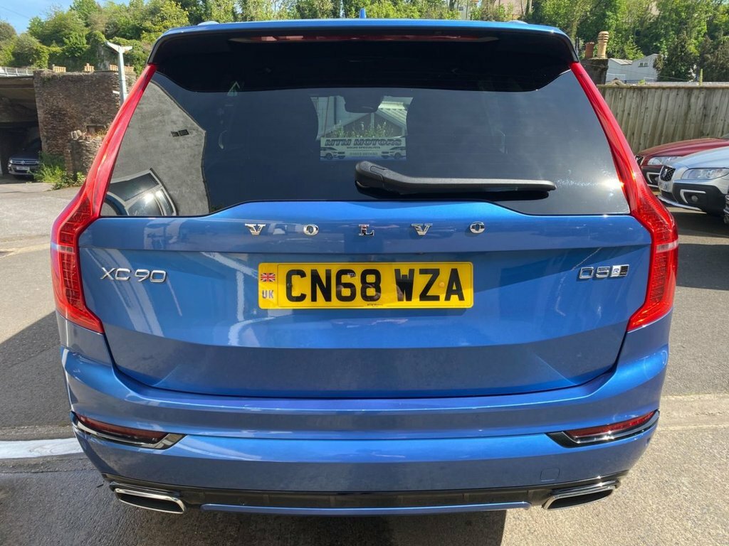 Volvo XC90 2018 2.0 D5 Powerpulse R-design Suv Aut CN68WZA Blue #5