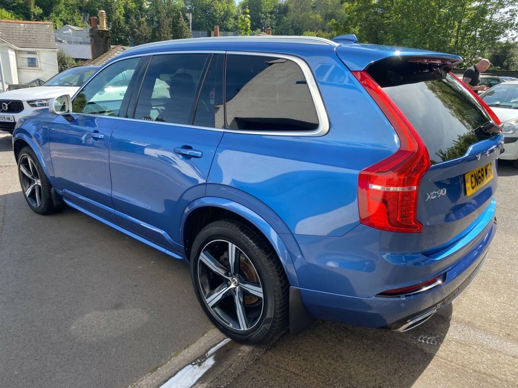 Volvo XC90 2018 2.0 D5 Powerpulse R-design Suv Aut CN68WZA Blue #3