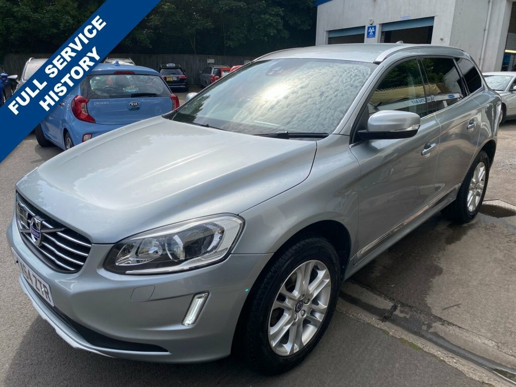 Volvo XC60 2015 2.4 D5 Se Lux Nav Suv Geartronic A Silver