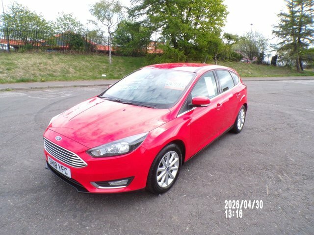 Ford Focus 2018 1.0T Titanium 2018,Sat Nav,parking Sensors,cr SH18YFC Red #6