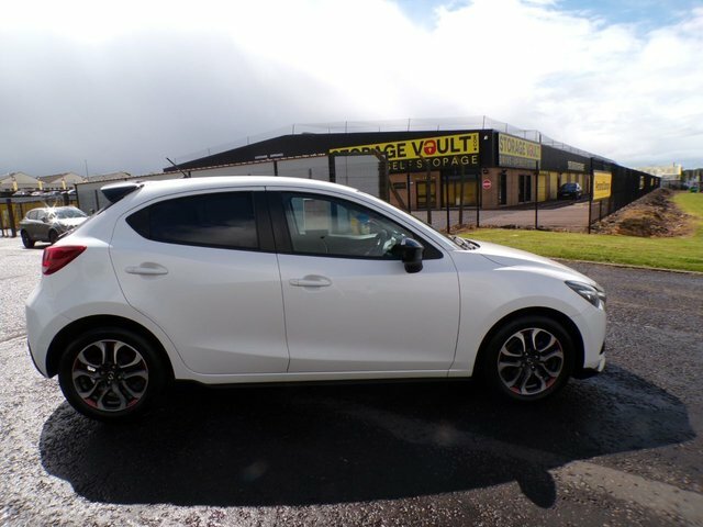 Mazda 2 2017 1.5 Skyactiv-g Sport 2017,Sat Nav,cruise,dab, SM66XAV White #5