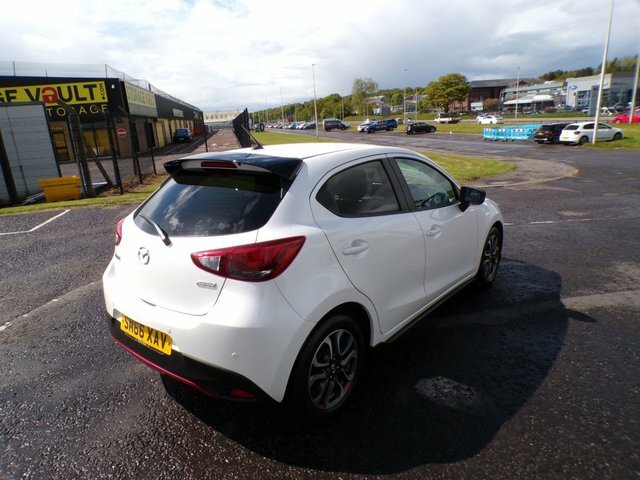 Mazda 2 2017 1.5 Skyactiv-g Sport 2017,Sat Nav,cruise,dab, SM66XAV White #6