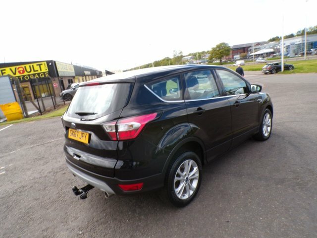 Ford Kuga 2017 2.0 Tdci Titanium 2017.Sat Nav,half Leather,c SK67JFY Black #5