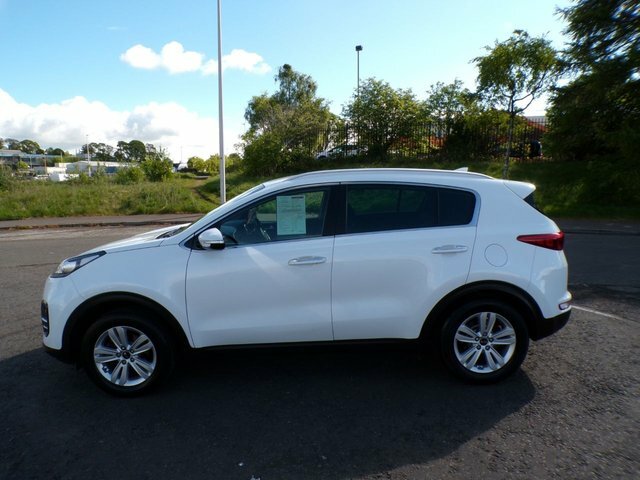 Kia Sportage 2018 1.6 Gdi 2 2018,Sat Nav,bluetooth,dab,cruise,p LF18YSO White #2