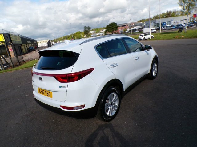 Kia Sportage 2018 1.6 Gdi 2 2018,Sat Nav,bluetooth,dab,cruise,p LF18YSO White #6