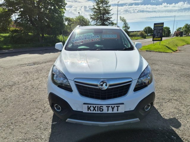 Vauxhall Mokka 2016 1.6 Cdti,tech-line 2016,Sat Nav,bluetooth,dab KX16TYT White #4