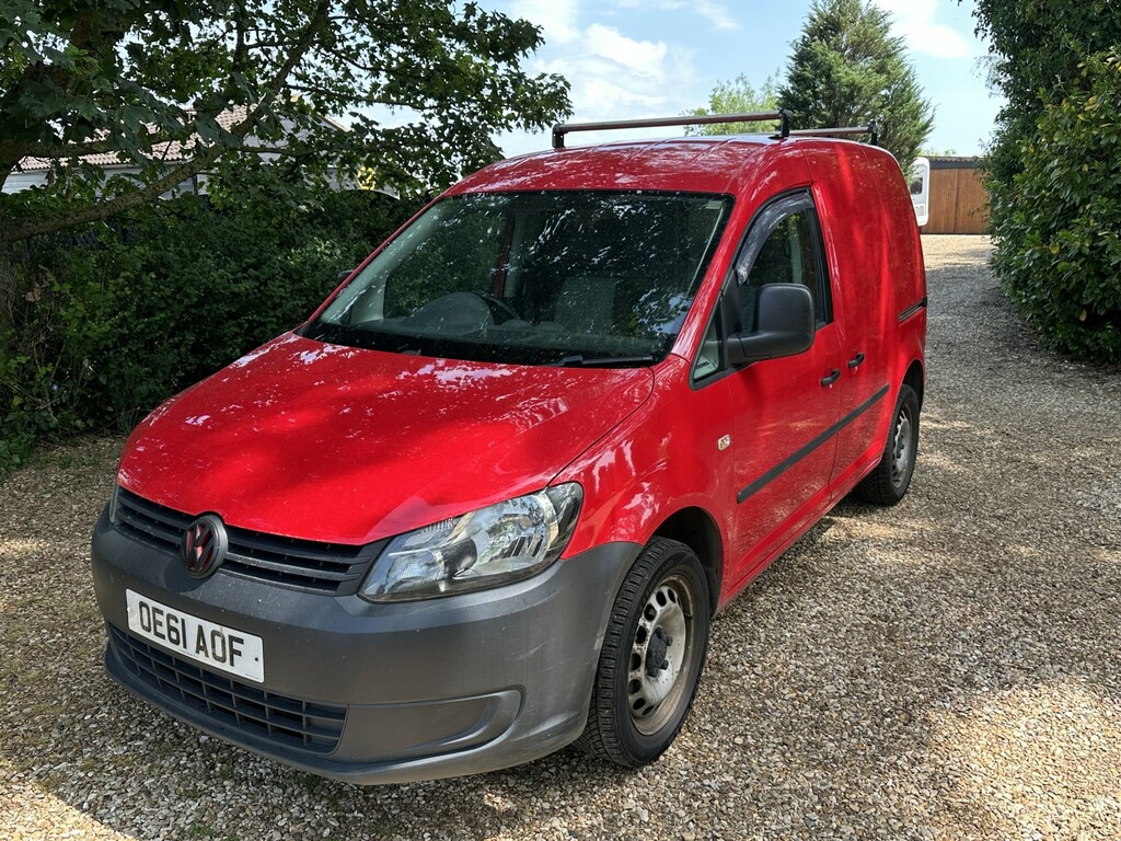 Volkswagen Caddy Mpv White #2