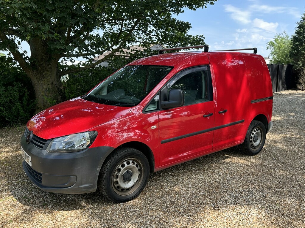Volkswagen Caddy Mpv White #1