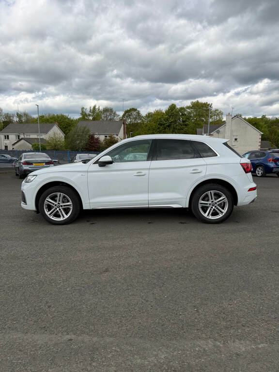 Audi Q5 40 Tdi Quattro S Line S Tronic KP21ZYC White #3