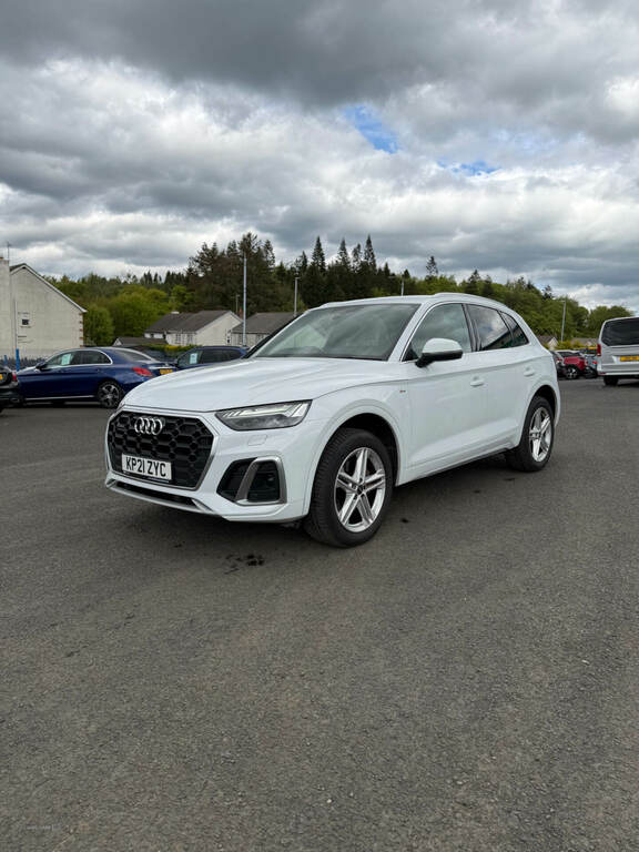 Audi Q5 40 Tdi Quattro S Line S Tronic KP21ZYC White #2