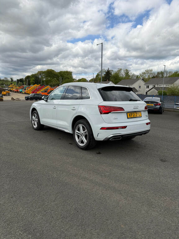Audi Q5 40 Tdi Quattro S Line S Tronic KP21ZYC White #4