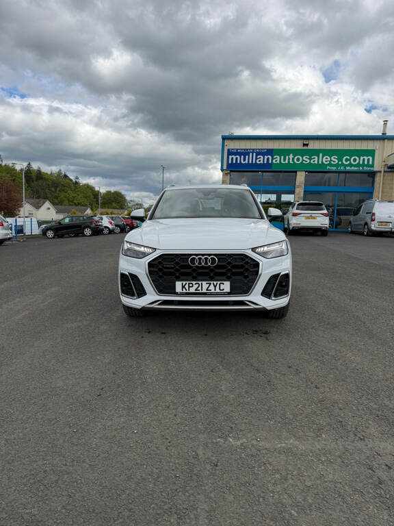 Audi Q5 40 Tdi Quattro S Line S Tronic White