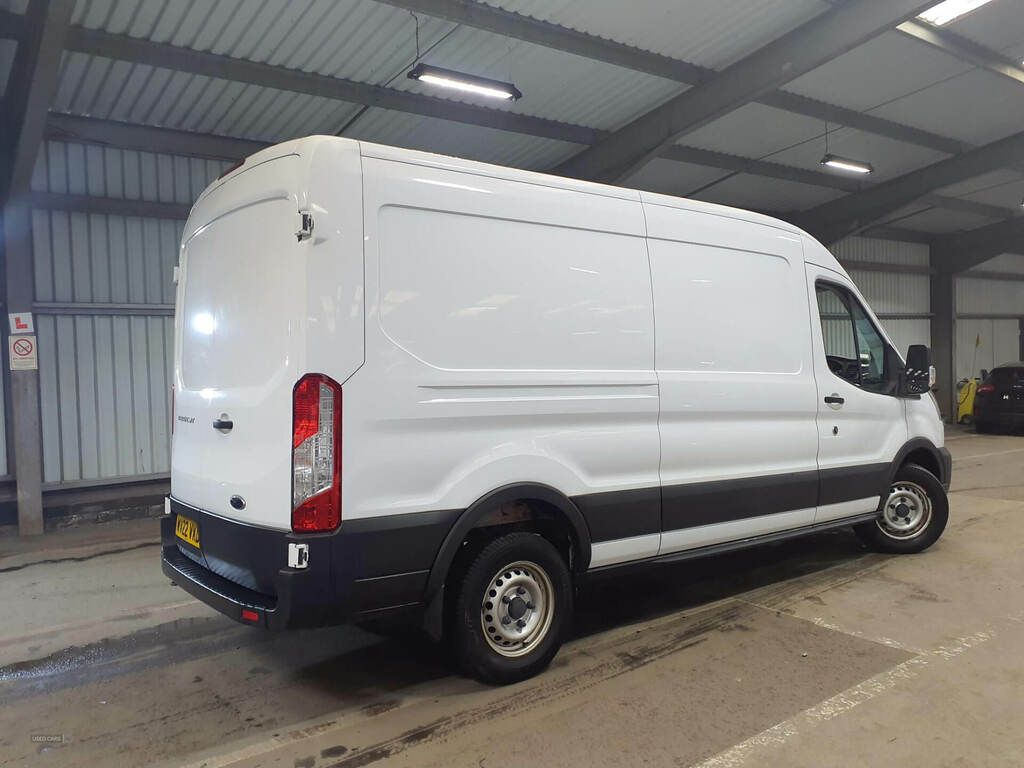 Ford Transit Custom 2.0 Ecoblue 130Ps H2 Leader Van WV22VKD White #2