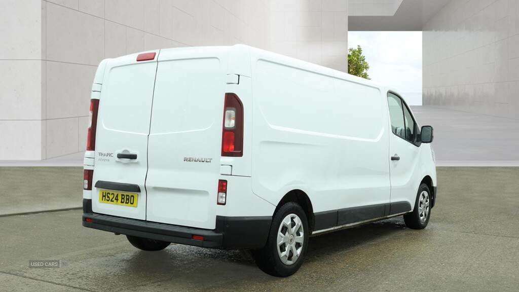 Renault Trafic Ll30 Blue Dci 130 Advance Safety Van HS24BBO White #2