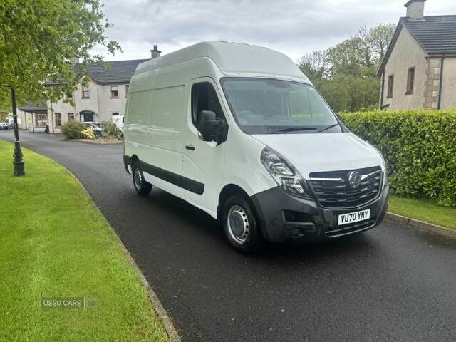 Vauxhall Movano 2.3 Turbo D 135Ps H3 Van White