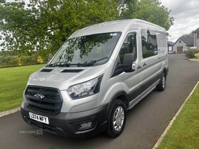 Ford Transit Custom 2.0 Ecoblue 130Ps H2 Trend Double Cab Van LD74MFY Silver #5