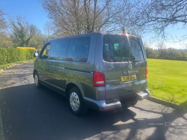 Volkswagen Transporter 2.0 Tdi 140Ps Se Minibus Dsg YJ15BYH Grey #4