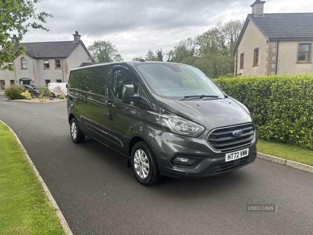 Ford Transit Custom 2.0 Ecoblue 130Ps Low Roof Limited Van Grey